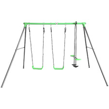 2 Metal Swing Set