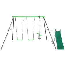 Metal Swing Frame with Slide