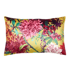 Chintz Garden Rectangular Velvet Cushion