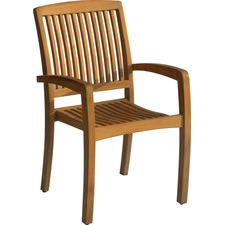 Kuta Teak Stacking Armchairs (Set of 2)