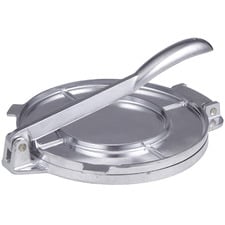 Silver Fiesta Metal Tortilla Press
