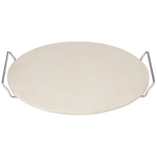 Round Pizza Stone with Handles