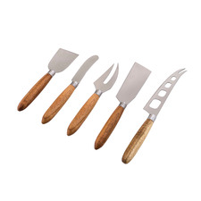5 Piece Fine Foods Cheese Knife Set