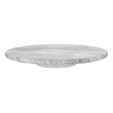 Grey Fine Foods Nuvolo Marble Lazy Susan