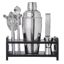 7 Piece Stainless Steel Cocktail Set