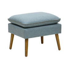 Luxe Upholstered Footstool