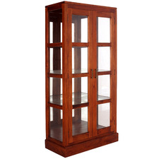 Milan Mirror Back Display Cabinet