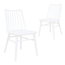 Thierry Oak Wood Dining Chairs (Set of 2)