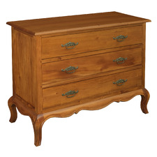 French Provincial 3 Drawer Sideboard