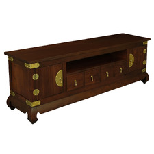 190cm Vintage Style Chinese Entertainment Unit