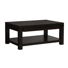 Belgium Mahogany Wood Coffee Table