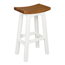 67cm Carmela Wooden Barstool