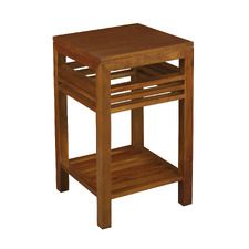 Short H-Stripe Lamp Table