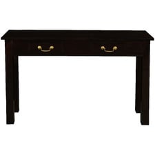 2 Drawer Straight Leg Sofa Table
