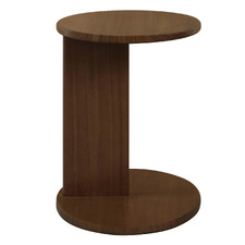 Delphine Mindi Wood Side Table