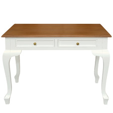 Queen Ann 2 Drawer Desk