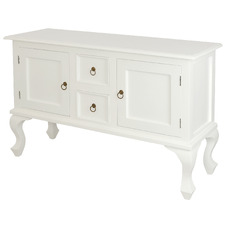 Queen Ann 2 Door 2 Drawer Sofa Table