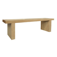 Petra Mindi Wood Ottoman Bench