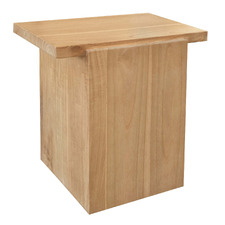 Derek Mindi Wood Side Table