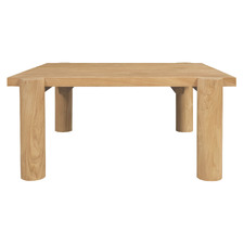 Mauro Mahogany Wood Coffee Table