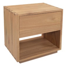 Elylis Cedar Wood Bedside Table