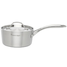 Conical Tri-Ply Stainless Steel Saucepan