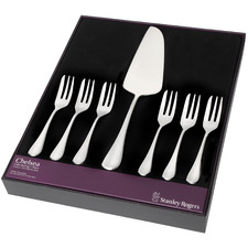 7 Piece Chelsea Stainless Steel Cake Server Set