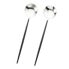2 Piece Black Piper Salad Server Set