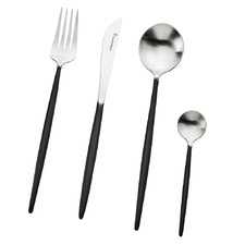 16 Piece Satin Piper Stainless Steel Cutlery Set