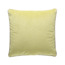 Lime Green Luxury Velvet Cushion