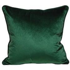Laine Piped Square Velvet Cushion