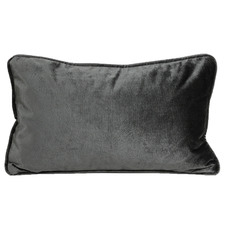 Hermann Piped Rectangular Velvet Cushion