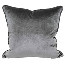 Laine Piped Square Velvet Cushion