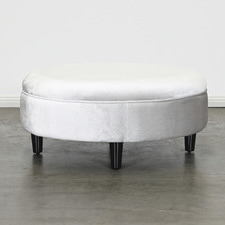 Extra Large Ottoman with Feet