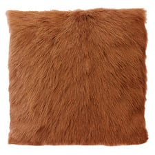 Amgalan Goat Fur Cushion