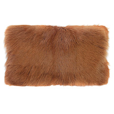 Amgalan Goat Fur Lumbar Cushion