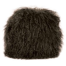 Delbee Round Sheepskin Cushion