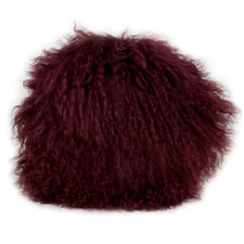 Delbee Round Sheepskin Cushion