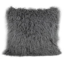 Delbee Square Sheepskin Cushion
