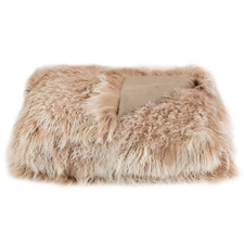 Snowflake Delbee Sheepskin Throw