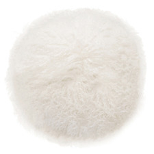 Delbee Round Sheepskin Cushion