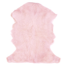 Amgalan Goat Hide Throw