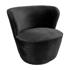 Raeley Velvet Swivel Chair