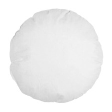 White Robyn Round Cushion Insert