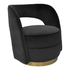 Emilia Velvet Accent Chair
