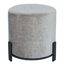 Annalise Velvet Upholstered Ottoman