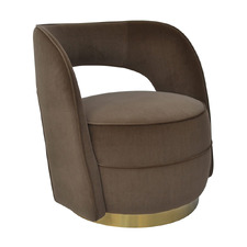 Emilia Velvet Accent Chair