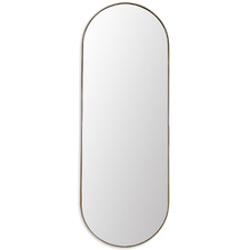 Ludlow Oval Steel Wall Mirror