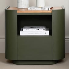 Luna 1 Drawer Bedside Table