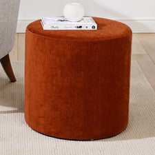 Aurevia Chenille Ottoman